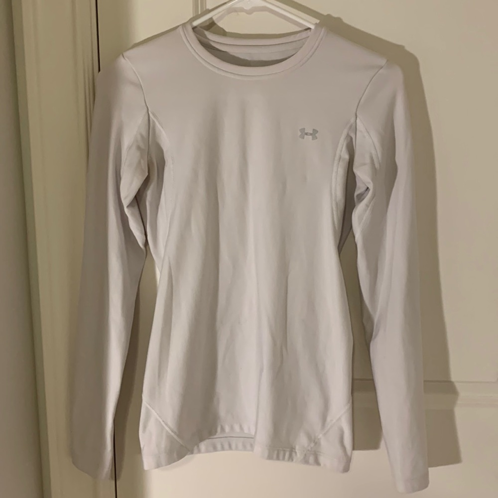 Under Armour thermal white shirt